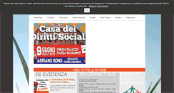 Desktop Screenshot of dirittisociali.org